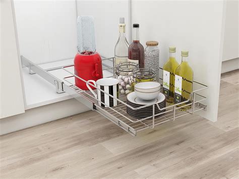 wire basket pull out shelf